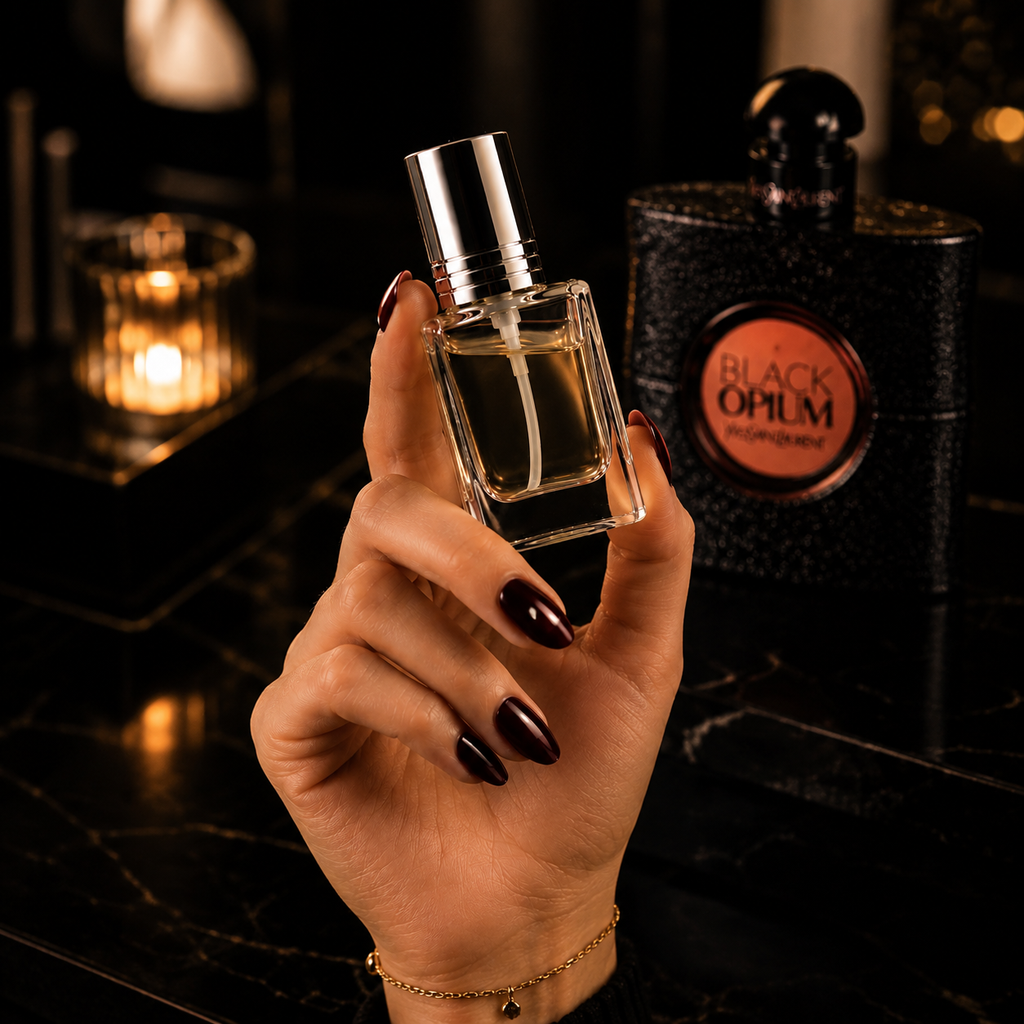 Black Opium con Feromonas — Perfume Seductor 30ml