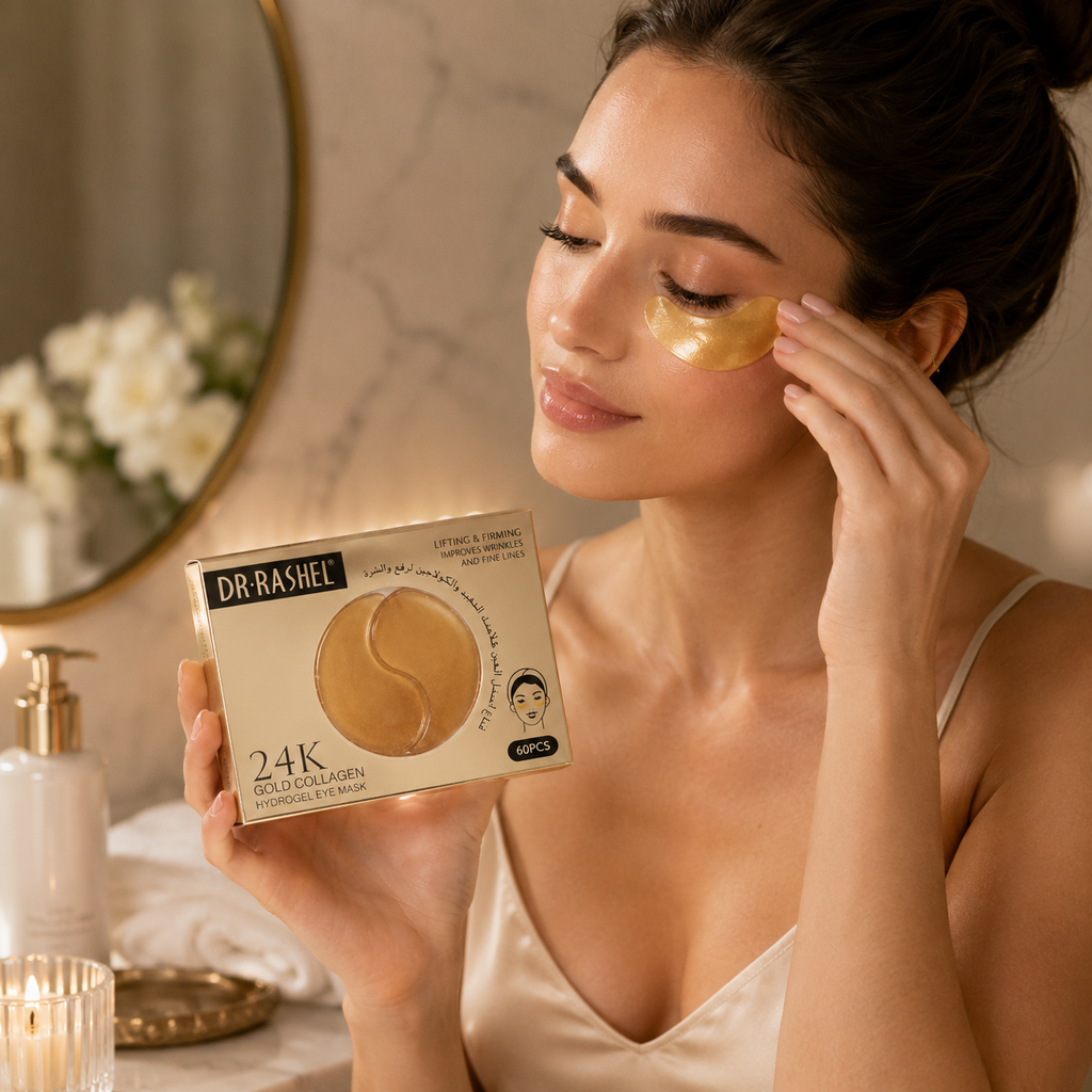 Parches Hidrogel 24K Gold Dr. Rashel — detalle del producto